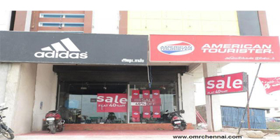 Adidas showroom soue anna nagar